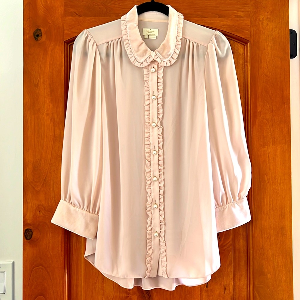 Kate Spade Pink Blouse 🌸🎀